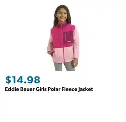 Sam's Club Eddie Bauer Girls Polar Fleece Jacket offer