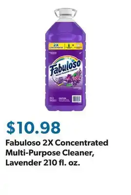 Sam's Club Fabuloso 2X Concentrated Multi-Purpose Cleaner, Lavender 210 fl. oz offer