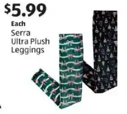 Aldi Serra Ultra Plush Leggings offer