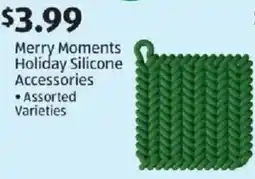Aldi Merry Moments Holiday Silicone Accessories offer