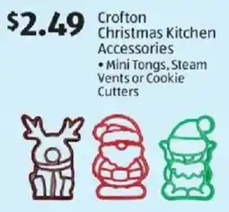Aldi Crofton Christmas Kitchen Accessories offer