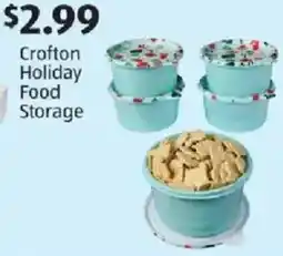 Aldi Crofton Holiday Food Storage offer