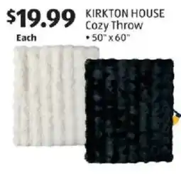 Aldi Kirkton house cozy throw offer