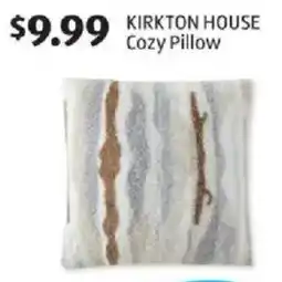 Aldi Kirkton house cozy pillow offer