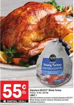 Albertsons Whole Turkey offer