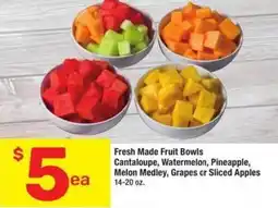 Albertsons Fresh Made Fruit Bowls Cantaloupe offer