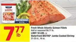 Albertsons Fresh Whole Atlantic Salmon Fillets offer