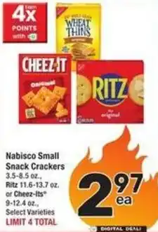 Albertsons Nabisco Small Snack Crackers offer