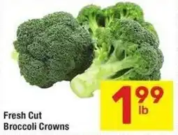 Albertsons Fresh Cut Broccoli Crowns offer