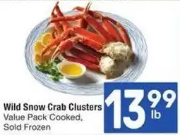 Albertsons Wild Snow Crab Clusters offer