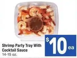 Albertsons Shrimp Party Tray With Cocktail Sauce offer