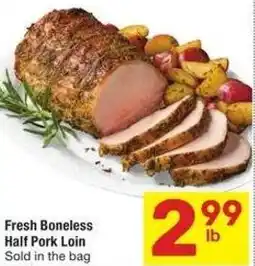 Albertsons Fresh Boneless Half Pork Loin offer