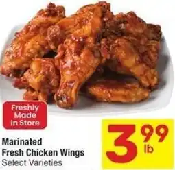 Albertsons Marinated Fresh Chicken Wings offer