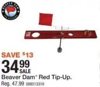 Mills Fleet Farm Beaver Dam Red Tip-Up offer