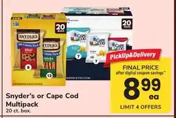 ACME Snyder's or Cape Cod Multipack offer