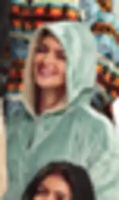 Big 5 Sherpy Unisex Zip-Up Velour Reversible Sherpa Hoodie offer