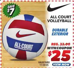 Big 5 Nike All Court Volleyball offer
