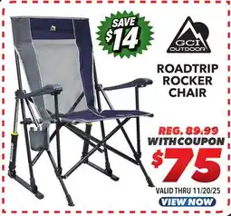 Big 5 GCI Outdoor RoadTrip Rocker Chair offer