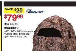 Dunham's Sports AMERISTEP DOGHOUSE offer