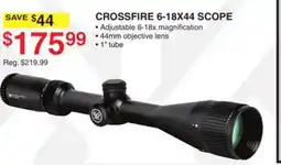 Dunham's Sports CROSSFIRE 6-18X44 SCOPE offer