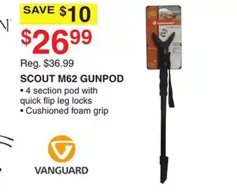 Dunham's Sports VANGUARD SCOUT M62 GUNPOD offer