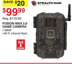 Dunham's Sports STEALTH CAM FUSION MAX 2.0 GAME CAMERA offer
