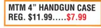 Dunham's Sports MTM 4 HANDGUN CASE offer