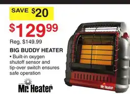 Dunham's Sports MR. HEATER BIG BUDDY HEATER offer