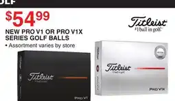 Dunham's Sports TITLEIST NEW PRO V1 OR PRO V1X SERIES GOLF BALLS offer