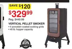 Dunham's Sports PIT BOSS VERTICAL PELLET SMOKER offer