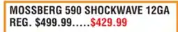 Dunham's Sports ESCORT SHOTGUNS MOSSBERG 590 SHOCKWAVE 12GA offer