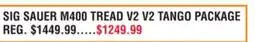 Dunham's Sports HECKLER & KOCH SIG SAUER M400 TREAD V2 V2 TANGO PACKAGE offer