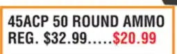 Dunham's Sports 45ACP 50 ROUND AMMO offer