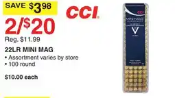 Dunham's Sports CCI 22LR MINI MAG offer