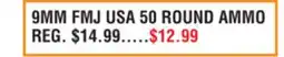 Dunham's Sports WINCHESTER 9MM FMJ USA 50 ROUND AMMO offer
