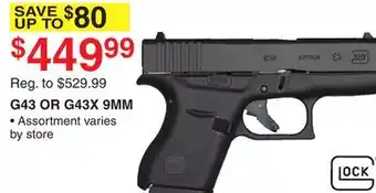 Dunham's Sports G43 OR G43X 9MM offer