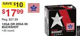 Dunham's Sports 12GA OR 20GA BUCKSHOT offer