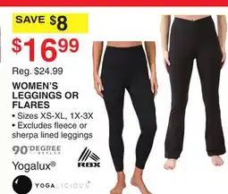 Dunham's Sports YOGALUX WOMEN'S LEGGINGS OR FLARES offer