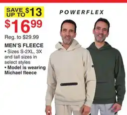 Dunham's Sports POWERFLEX MEN'S FLEECE offer