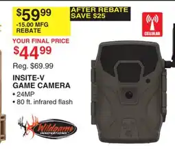 Dunham's Sports WILDGAME INSITE-V GAME CAMERA offer