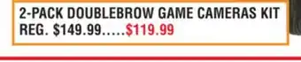 Dunham's Sports STEALTH CAM 2-PACK DOUBLEBROW GAME CAMERAS KIT offer