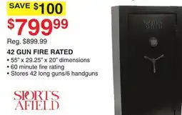 Dunham's Sports SPORTS AFIELD 42 GUN FIRE RATED offer