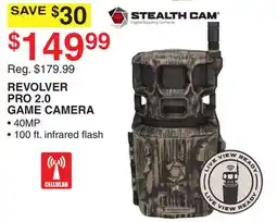 Dunham's Sports STEALTH CAM REVOLVER PRO 2.0 GAME CAMERA offer
