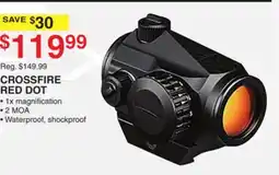 Dunham's Sports VORTEX CROSSFIRE RED DOT offer