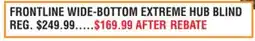 Dunham's Sports FRONTLINE WIDE-BOTTOM EXTREME HUB BLIND offer