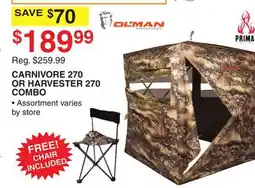 Dunham's Sports CARNIVORE 270 OR HARVESTER 270 COMBO offer