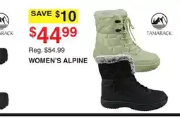 Dunham's Sports TAMARACK WOMEN'S ALPINE WINTER BOOTS offer