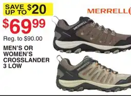 Dunham's Sports MEN'S OR WOMEN'S CROSSLANDER offer