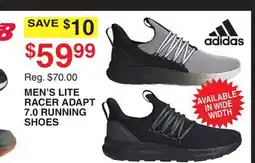 Dunham's Sports ADIDAS MEN'S LITE RACER ADAPT 7.0 RUNNING SHOES offer
