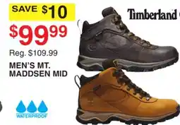 Dunham's Sports TIMBERLAND MEN'S MT. MADDSEN MID offer